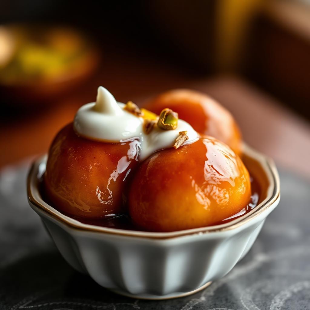 Malai Gulab Jamun